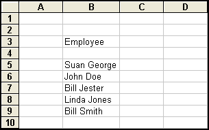 The destination sheet with combined names in a different order