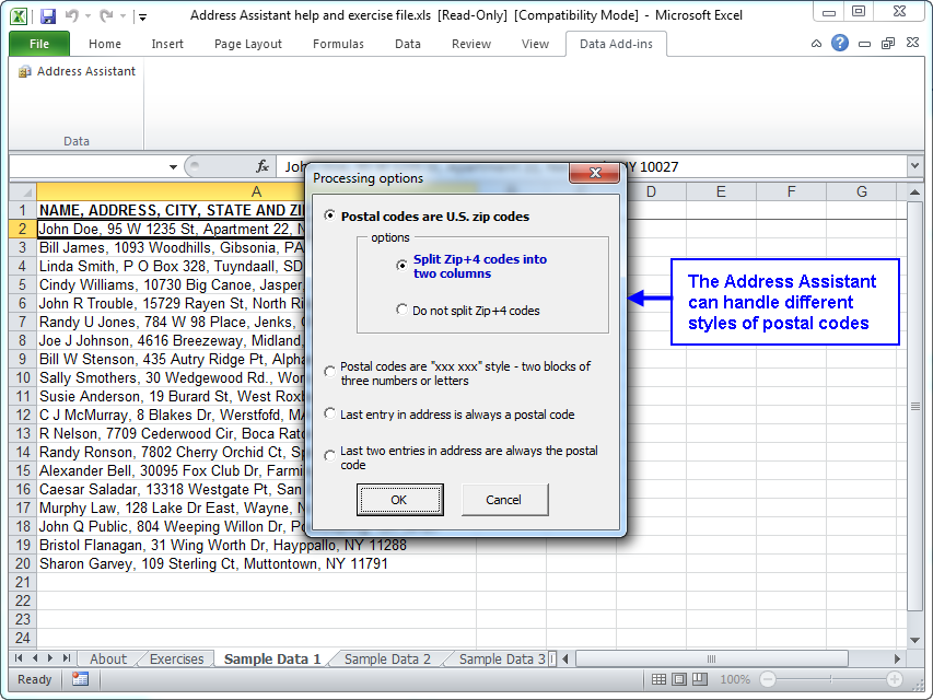 How To Separate Address City State And Zip In Excel