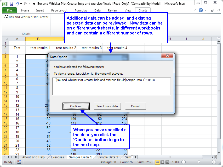 Box And Whisker Plot Creator For Microsoft Excel
